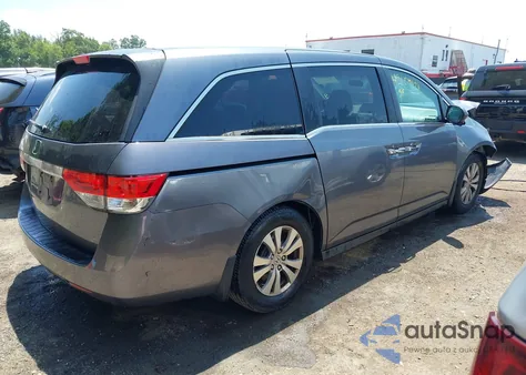 2014 Honda Odyssey Ex from USA, damaged, VIN 5FNRL5H40EB061554